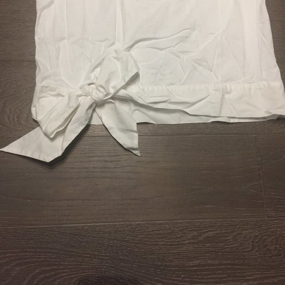 J.CREW white bow t-shirt - NWOT - Picture 2 of 3